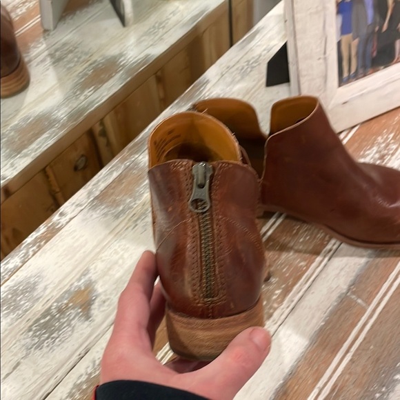 Kork-Ease Brown Leather Ankle Boots Size 9 - Picture 3 of 10